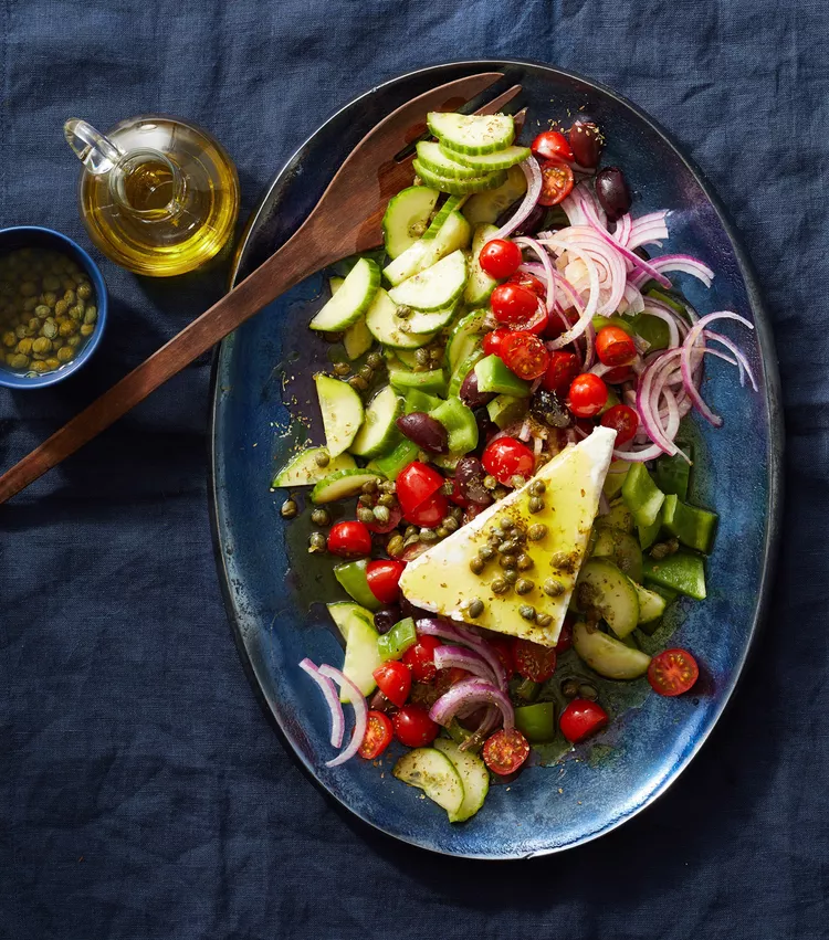 Horiatiki (Greek Village Salad)