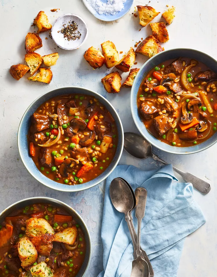 Oven Beef and Barley Stew