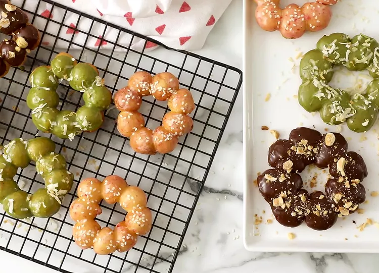 Homemade Mochi Donuts