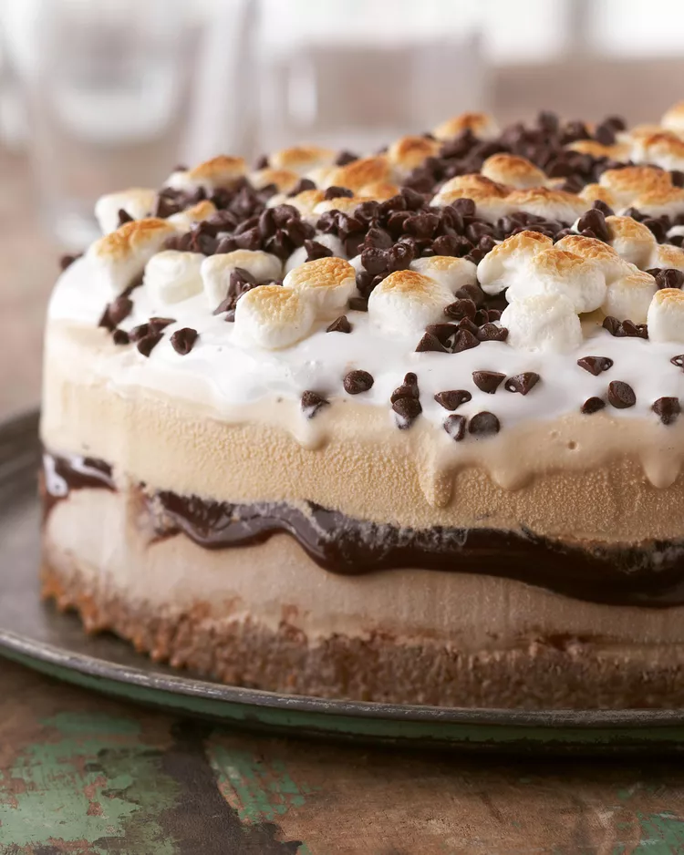 Grown-Up S'mores Torte