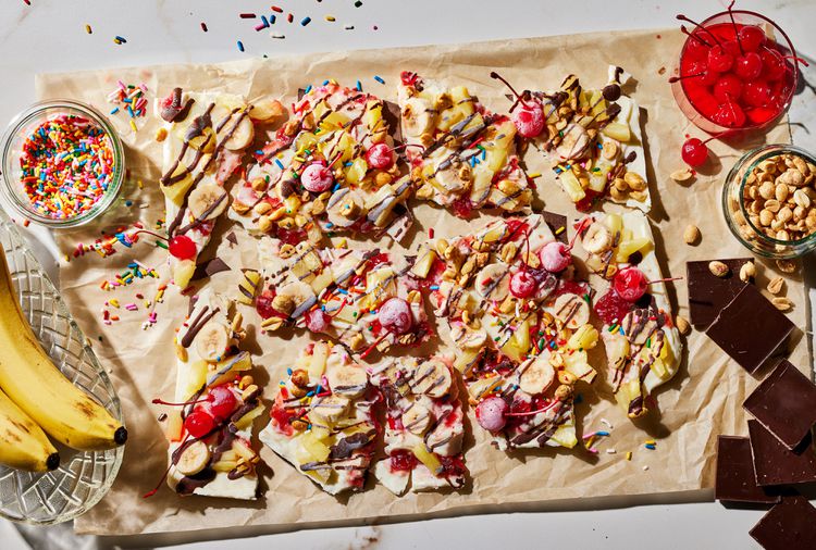 Banana Split Yogurt Bark Is the Colorful, Cool Treat Your Summer Needs