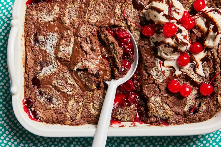 This Black Forest Dump Cake Is One of the Easiest Desserts You'll Ever Make