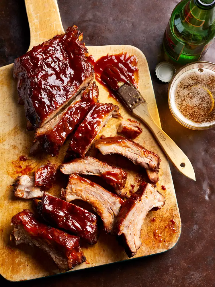 Tangy Molasses Barbecue Ribs