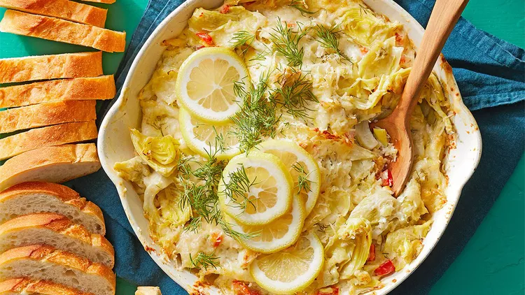 Lemon-Dill Artichoke Dip