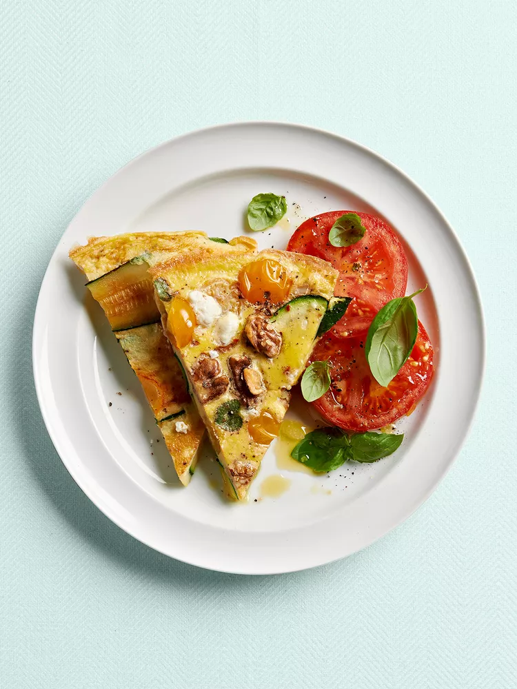 Zucchini and Tomato Frittata