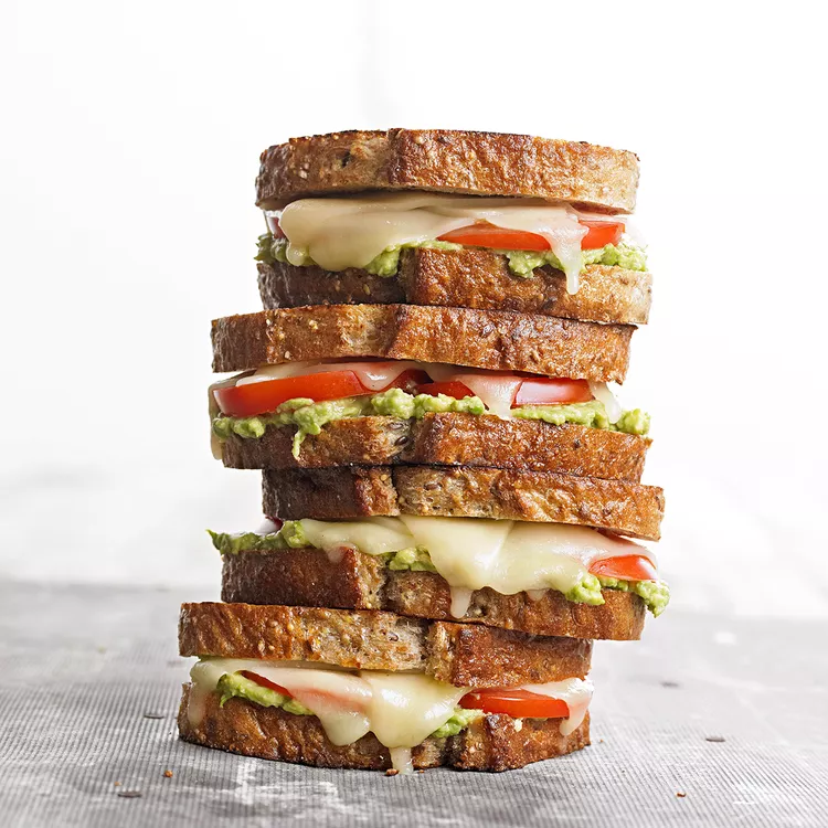 Tomato-Avocado Grilled Cheese