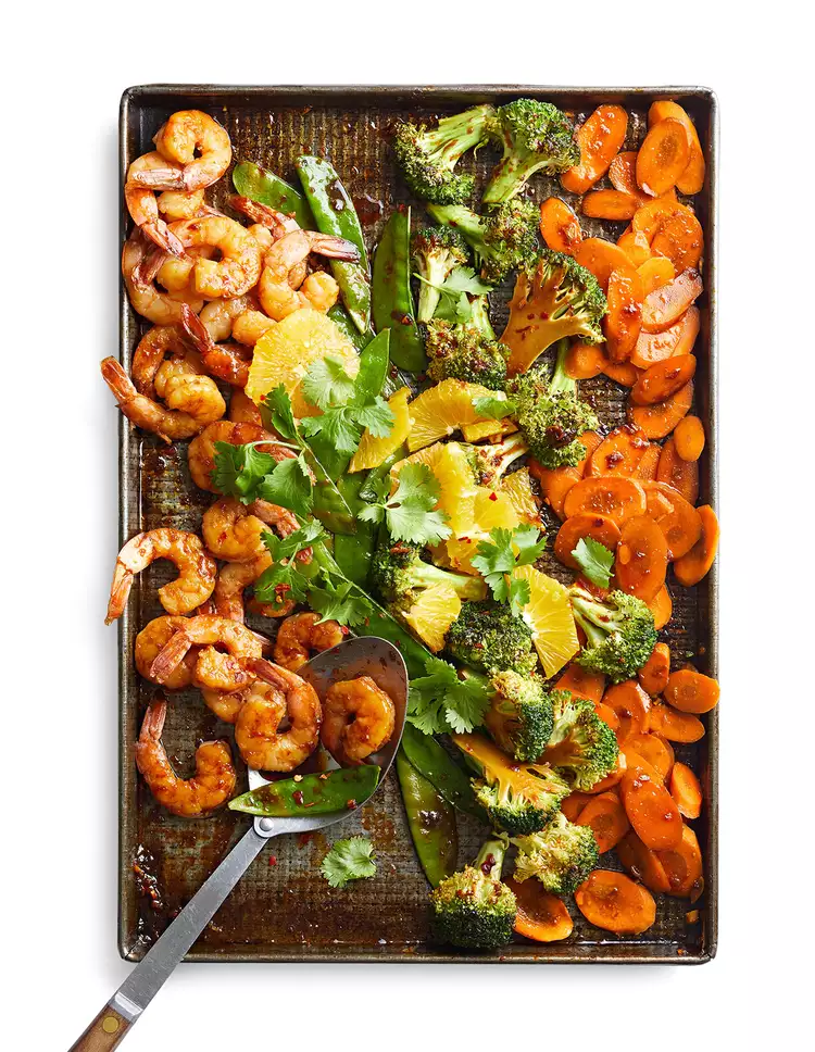 Ginger Shrimp and Vegetables