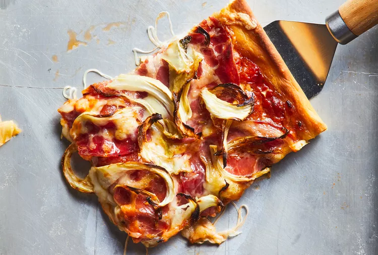 Grandma Pizza With Capocollo and Fennel