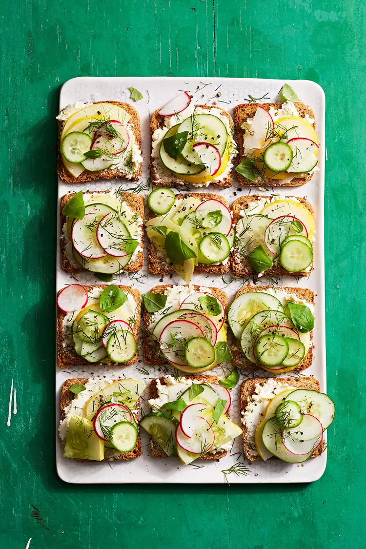 These Cucumber Tea Sandwiches Are the Perfect Afternoon Snack