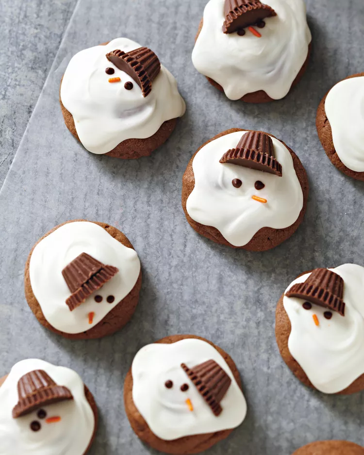 Chocolaty Melting Snowmen