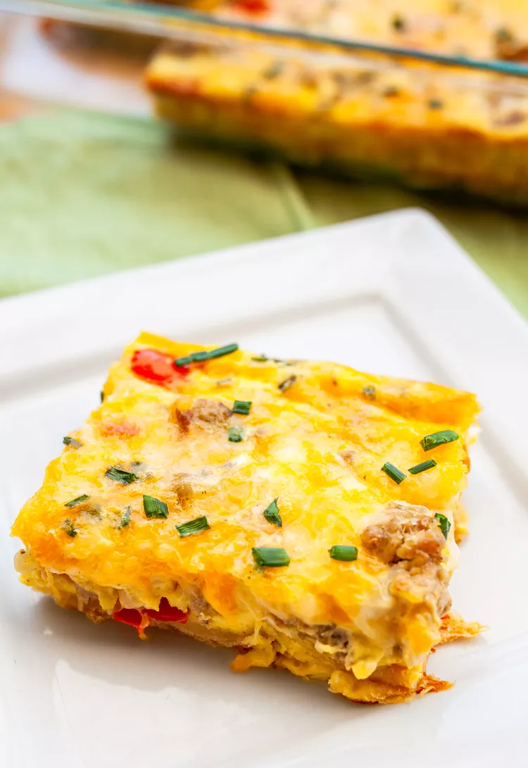 Crescent Roll Breakfast Casserole