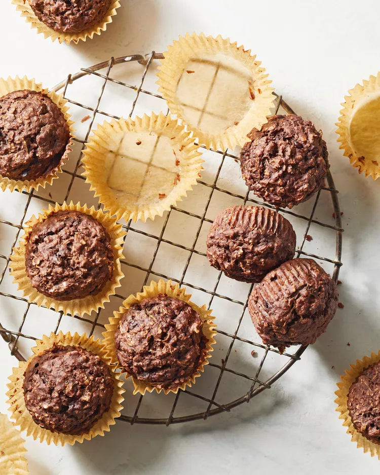 Low-Sugar Chocolate Chip Zucchini Muffins