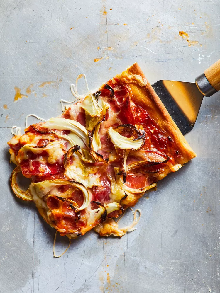 Grandma-Style Pizza with Capicola and Fennel