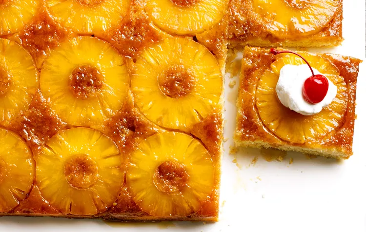 Pineapple Upside-Down Coffee Cake