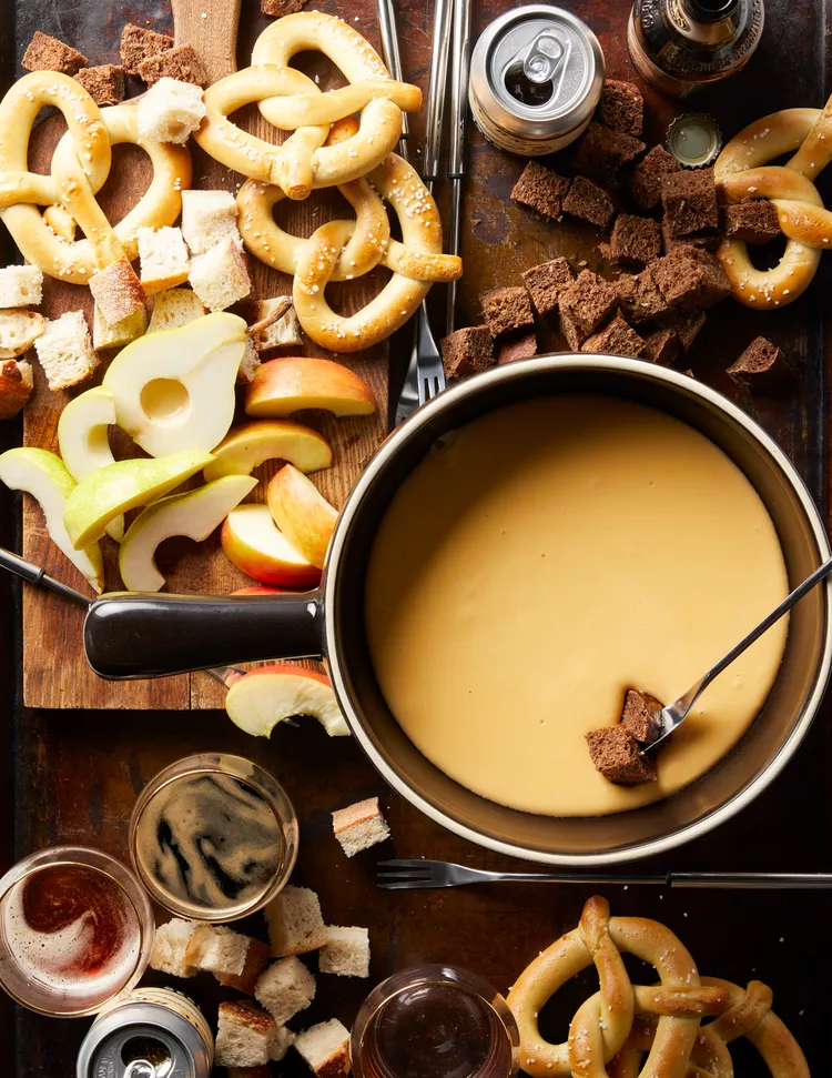 Cider-Cheese Fondue