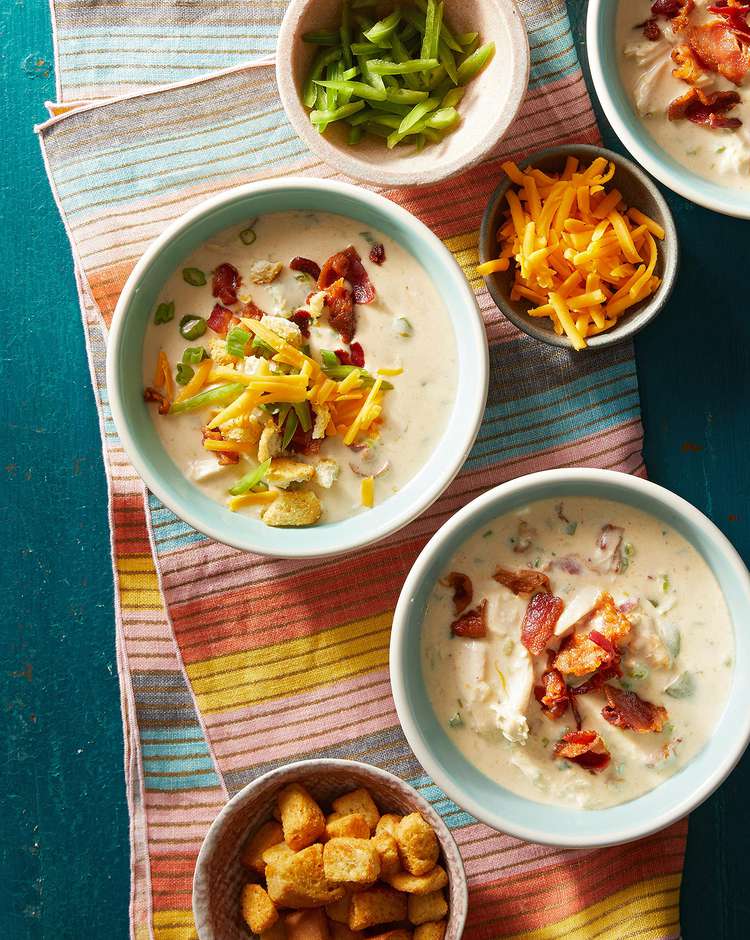 Jalapeño Popper Chicken Soup