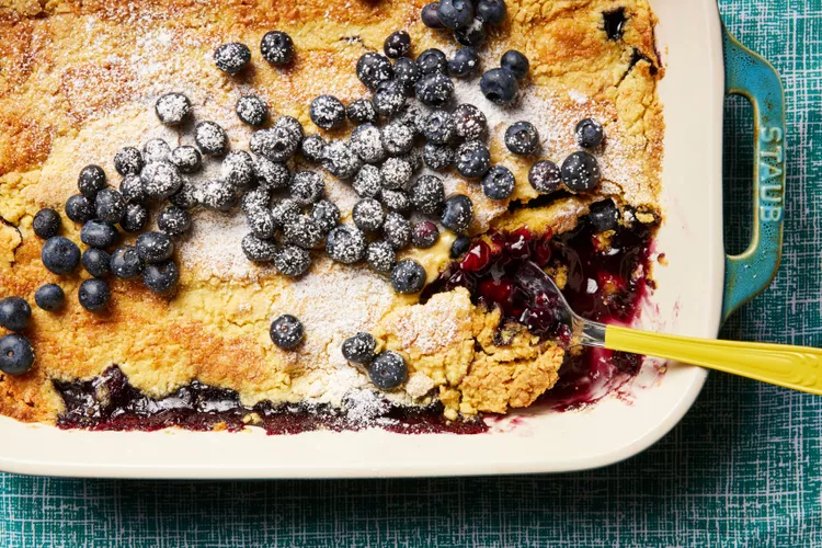 Blueberry Dump Cake Is the Zero-Effort Dessert You Need This Summer