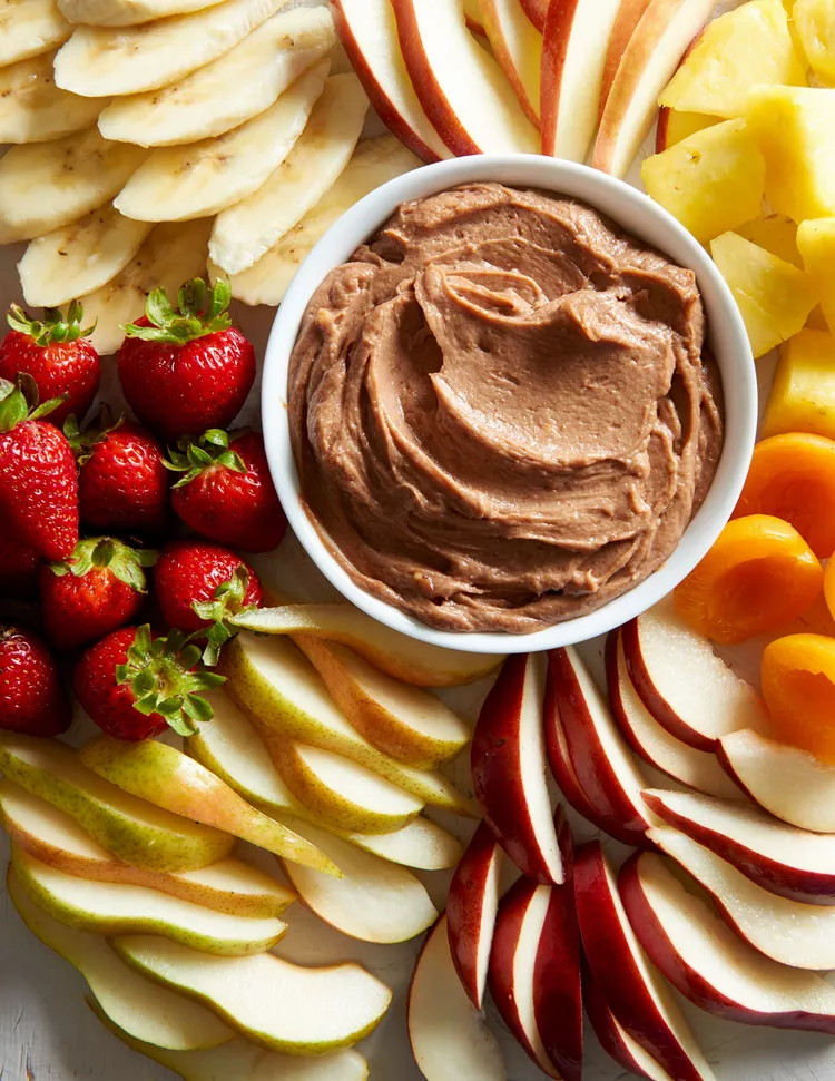 Chocolate Almond Butter Fruit Dip