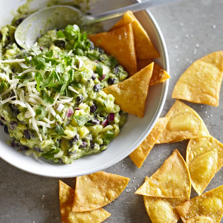 Pineapple-Black Bean Guacamole