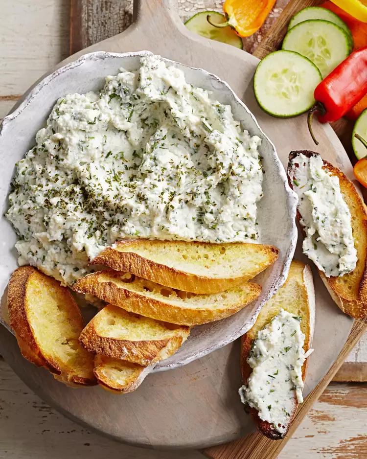 Ricotta and Parmesan Spread