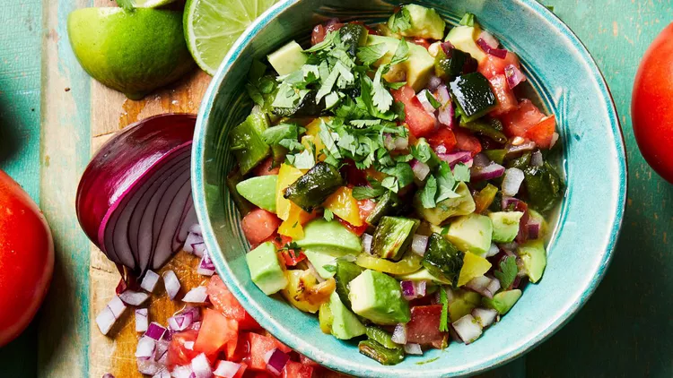 Avocado-Poblano Salsa