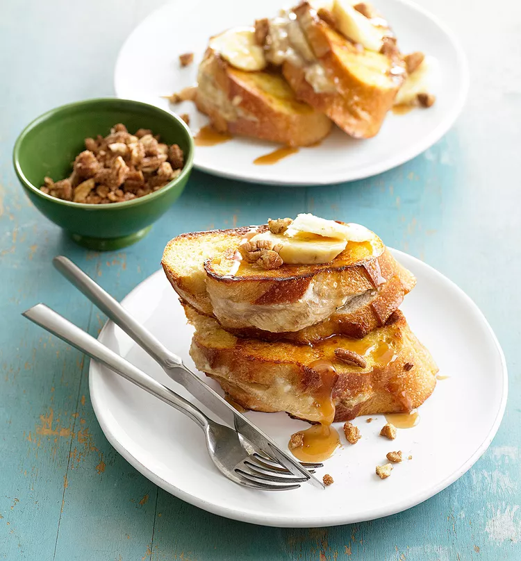 Banana-Stuffed French Toast