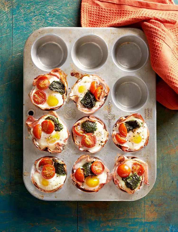 Breakfast Ham and Egg Cups