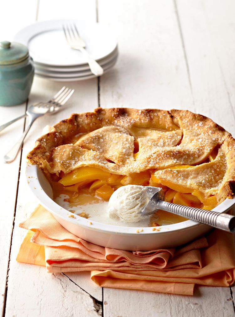 Peach-Mango Pie Is a Sweet, Tropical Treat