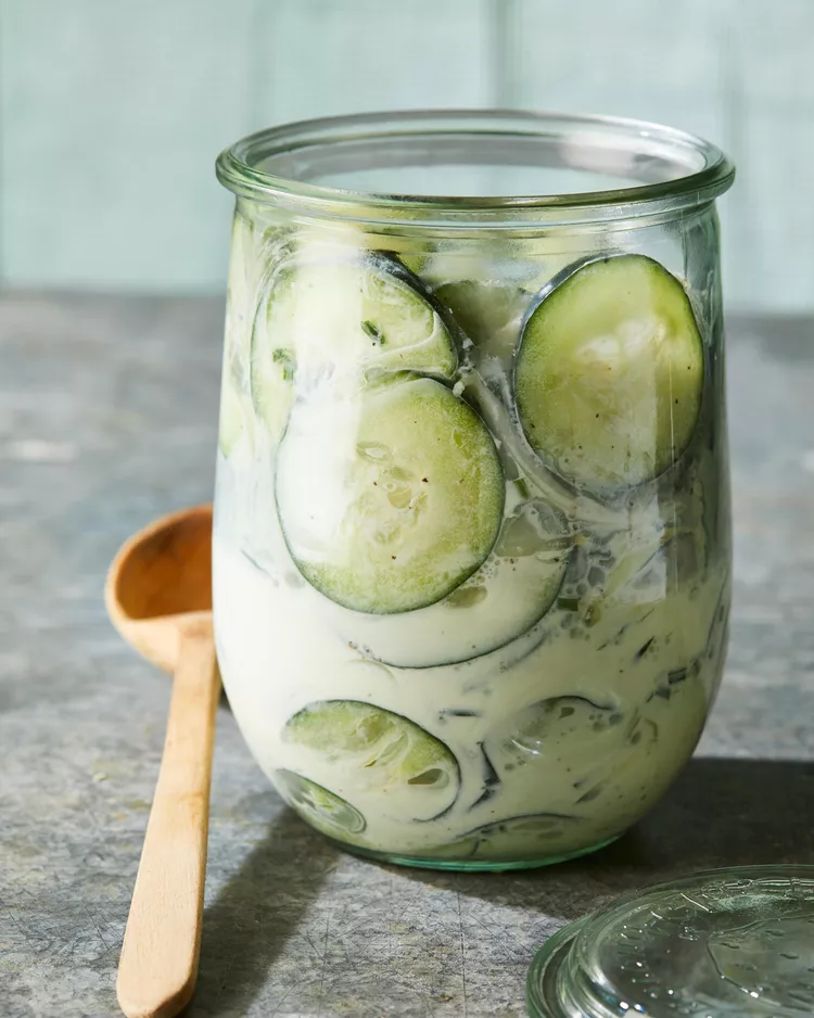 Creamy Cucumber Salad