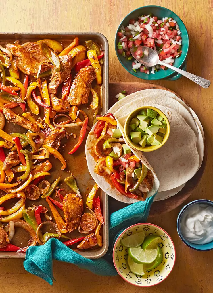 Chicken Fajitas in a Flash