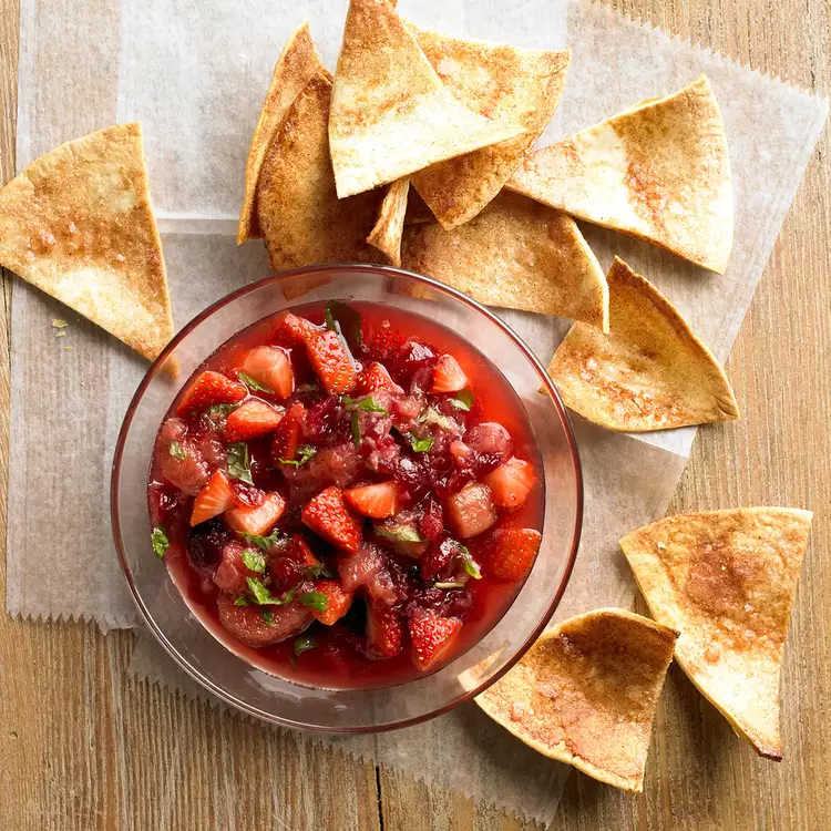 Strawberry Rhubarb Salsa