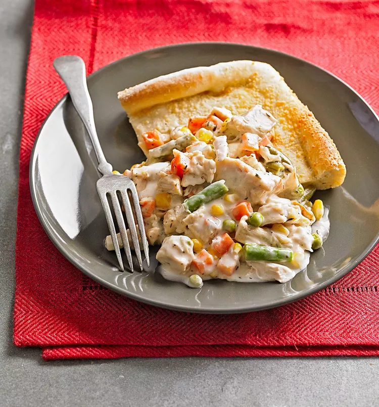 Creamy Chicken and Vegetable Pot Pie