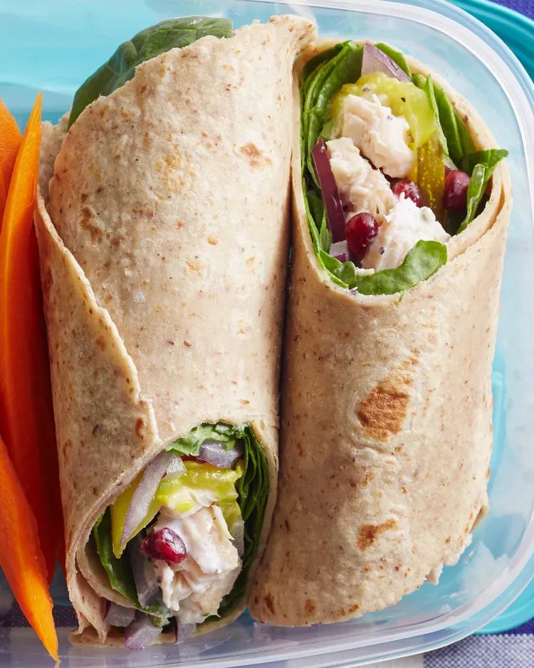 Sweet and Tangy Chicken Wrap Recipe