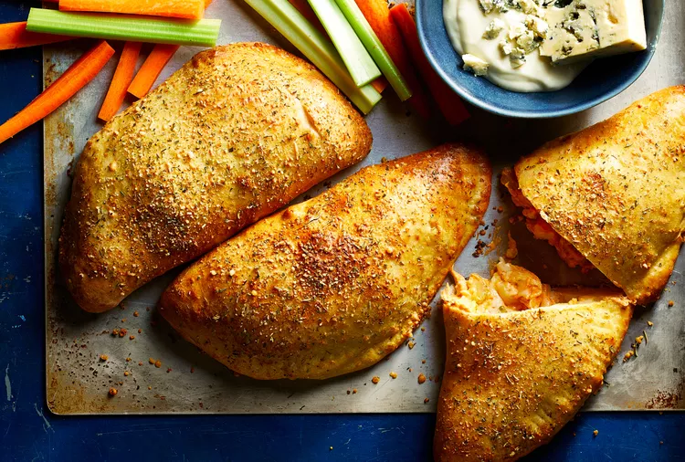 Buffalo Chicken Calzones