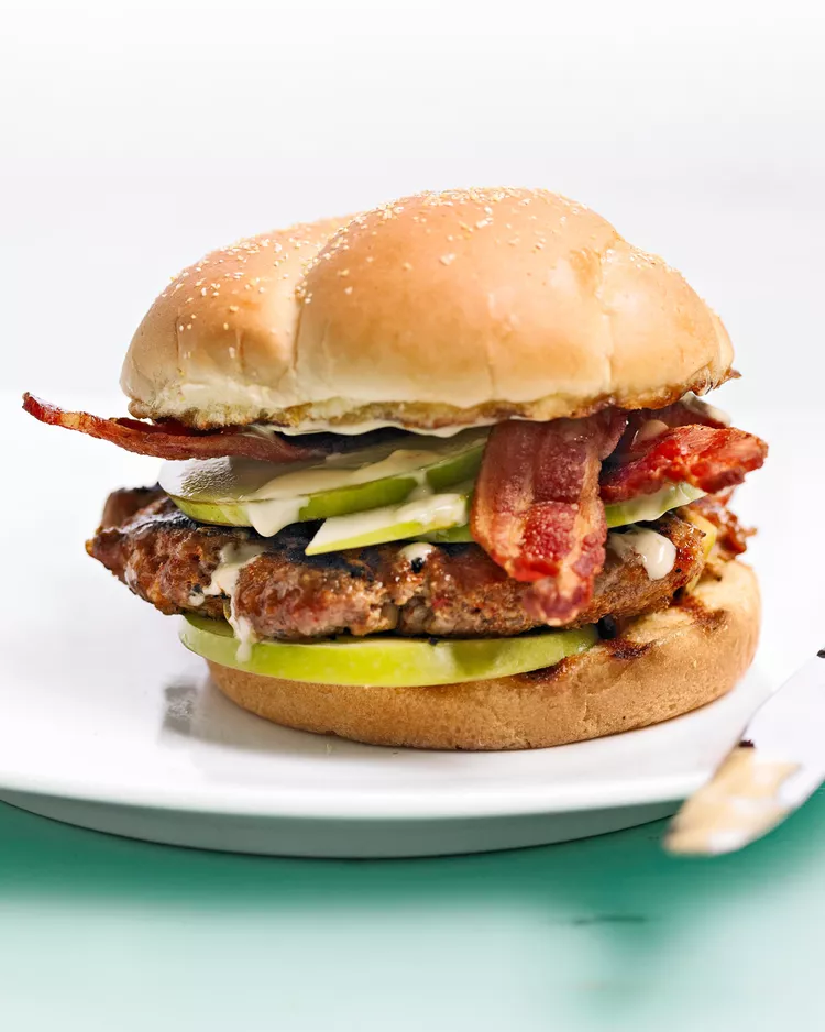 Apple Bacon Burger