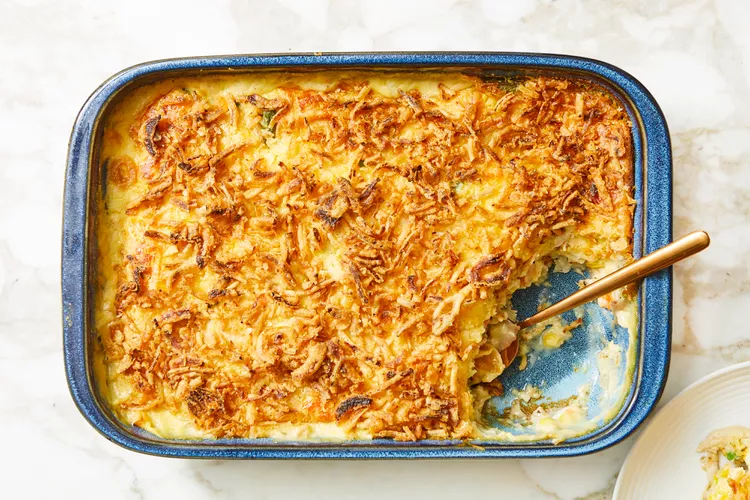 This TikTok Chicken Cobbler Is Topped with Cheesy Biscuits