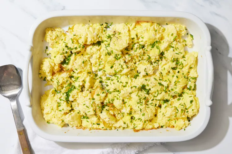 This Baked Scrambled Eggs Recipe Got Rave Reviews from Our Taste Testers