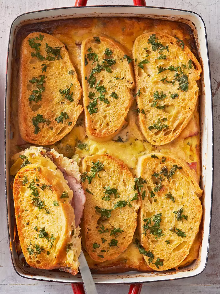 Ham and Cheese Brunch Casserole