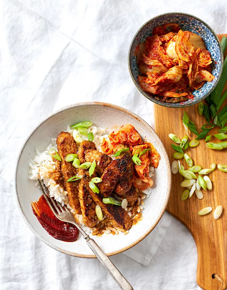 Spicy Tempeh Bulgogi