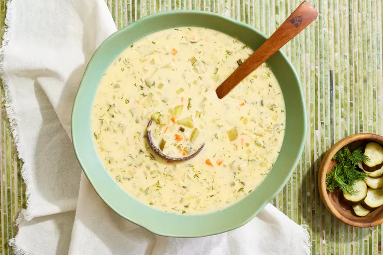 Our Recipe Testers Couldn't Get Enough of this Dill Pickle Soup