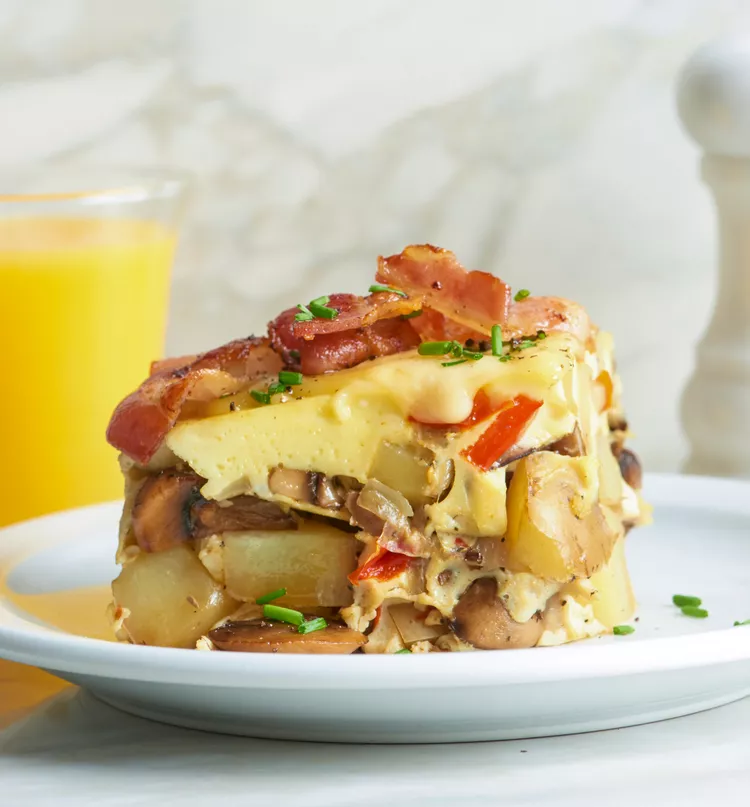 Pressure Cooker Scrambled Breakfast Hash