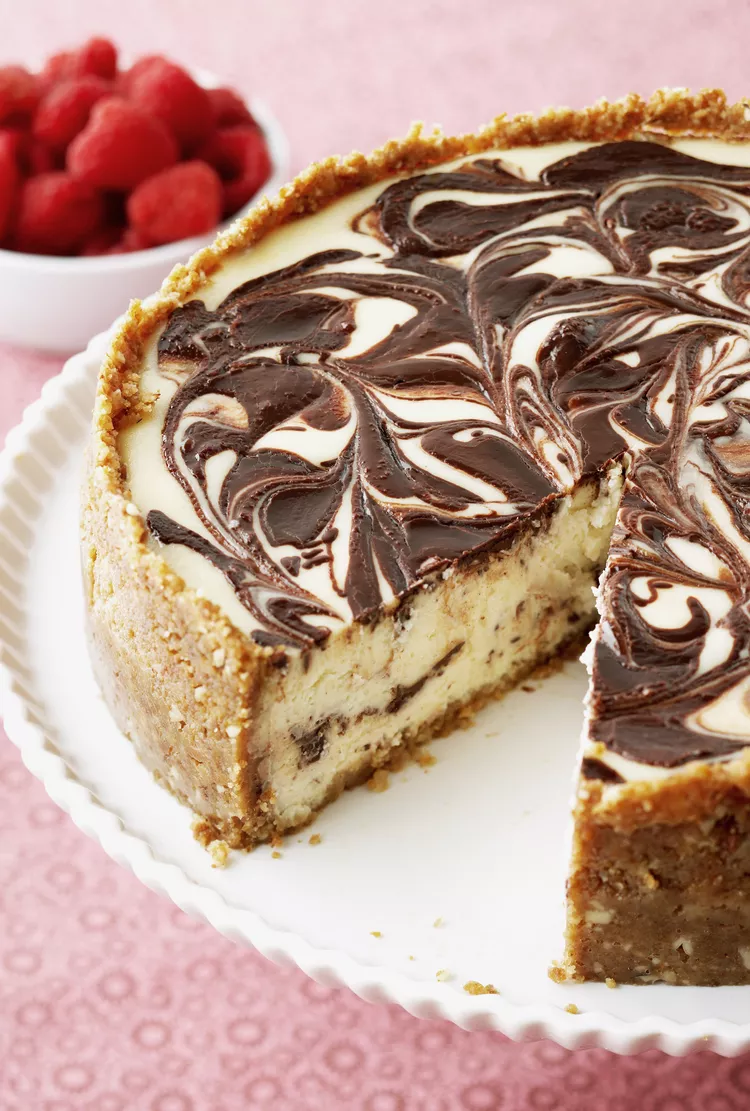 Chocolate Swirl Cheesecake Is a Showstopping, Decadent Dessert