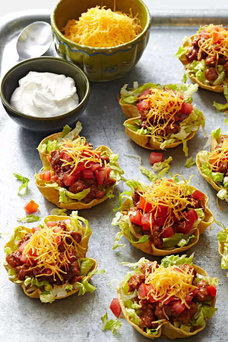 Make-Ahead Taco Salad Cups