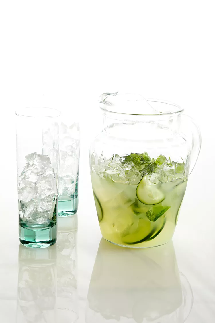 Minted Cucumber Nojitos