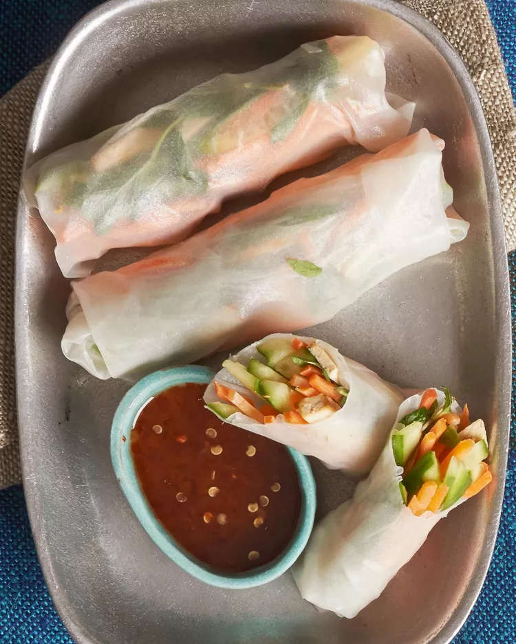 Tofu Spring Rolls