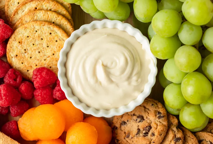 Cream Cheese and Yogurt Fruit Dip