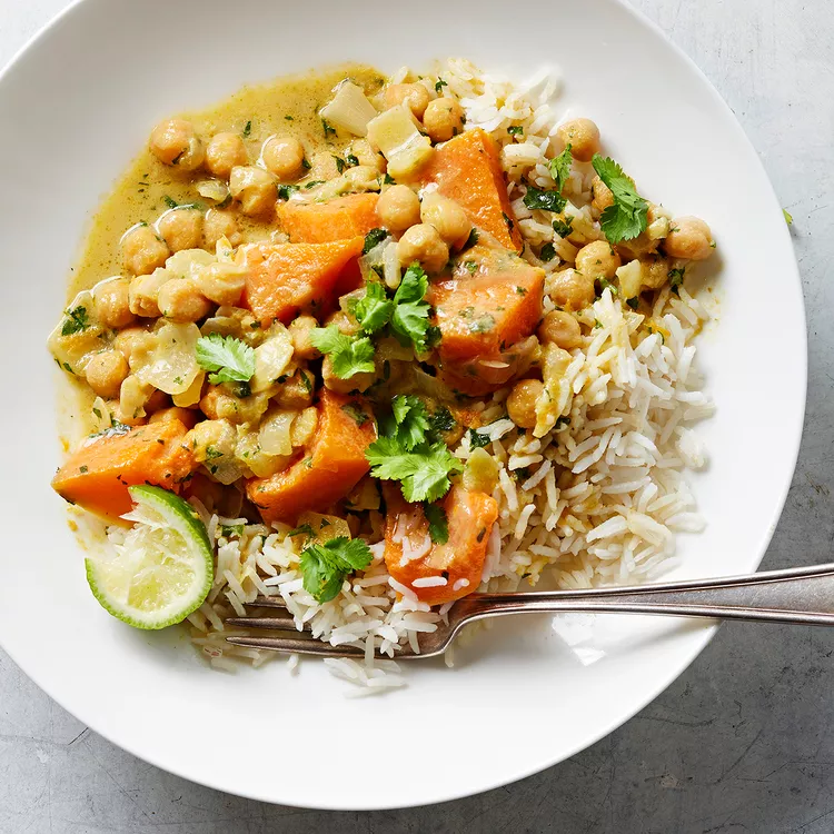 Butternut Squash and Chickpea Curry