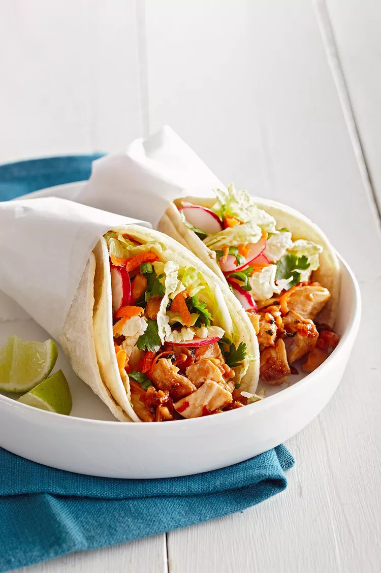 Thai Chicken Tacos