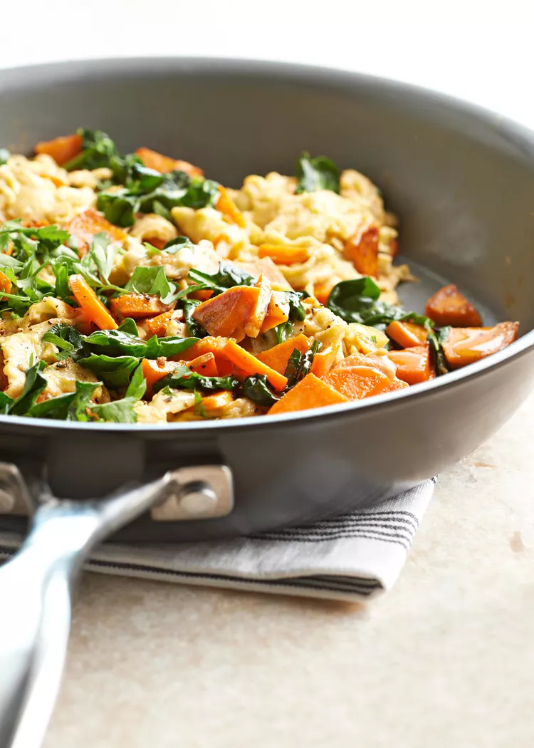 Savory Egg and Sweet Potato Scramble