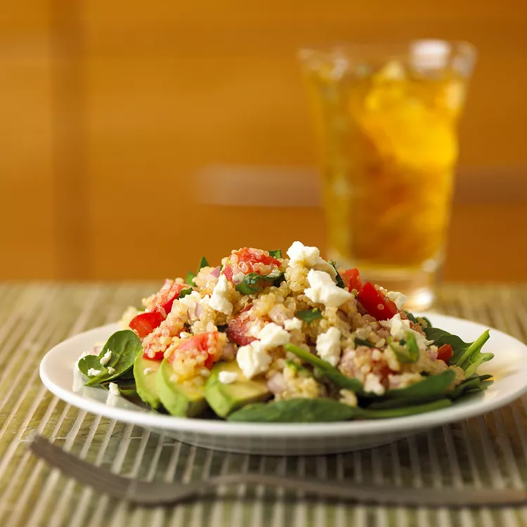 Greek Quinoa and Avocado Salad